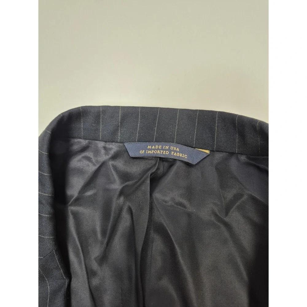 Brooks Brothers Suit Mens 56 XLong Blue Wool 2 Piece 51x36 1818 Madison NWT